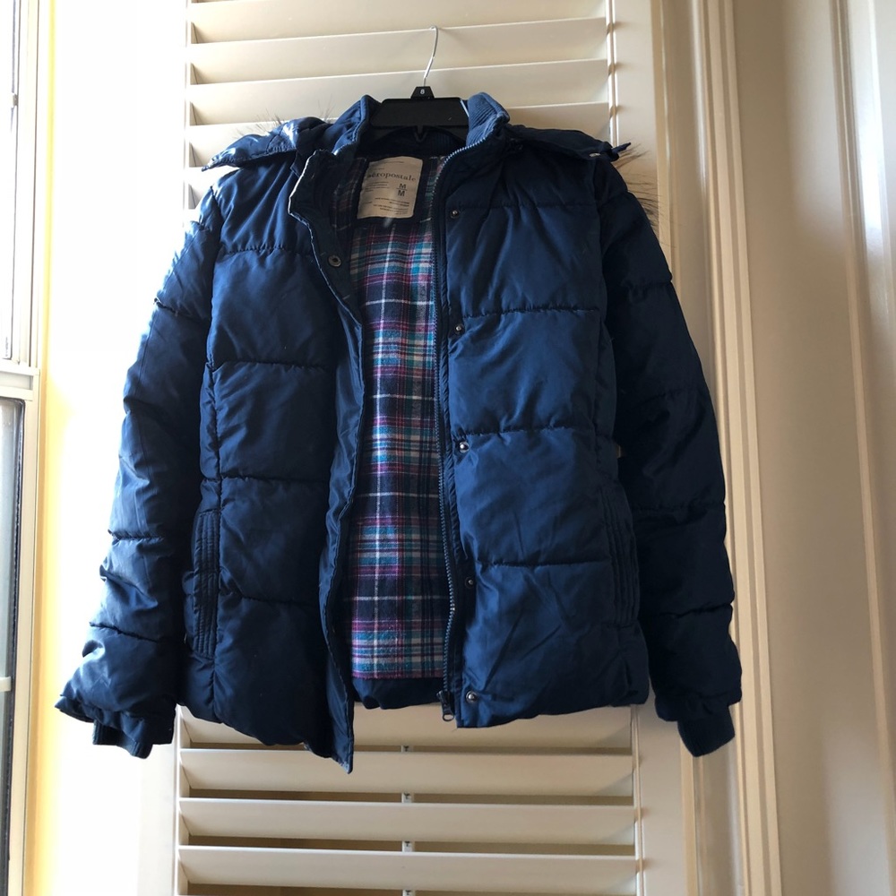 Aeropostale fur coat
